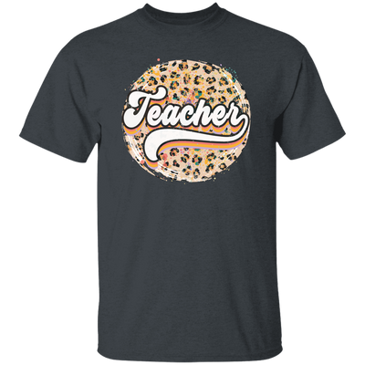 Teacher, Leopard Teacher, Baseball, Leopard Baseball Unisex T-Shirt