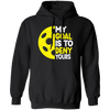 My Goal Is To Deny Your Target Sports Bowler, Bowling Gift, Love Bowling Pullover Hoodie