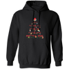 Merry Xmas, Merry Christ-math, Christmas Tree Pullover Hoodie