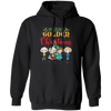 Merry Golden Christmas, Chibi Golden Girl Cartoon With Xmas Tree And Snow Best Gift Pullover Hoodie