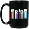 Pride On Lgbt, Take Pride In Lgbt, Lgbt Pride, Pride's Day Gifts-white Black Mug