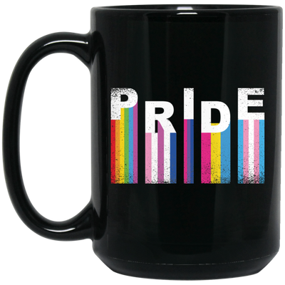 Pride On Lgbt, Take Pride In Lgbt, Lgbt Pride, Pride's Day Gifts-white Black Mug