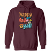 Happy Fall Yall, Fall Season, Mushroom Season Pullover Hoodie