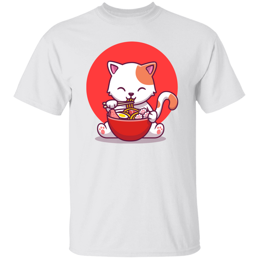 Cat Ramen, Love Ramen, Cat Eat Japanese Noodles Unisex T-Shirt