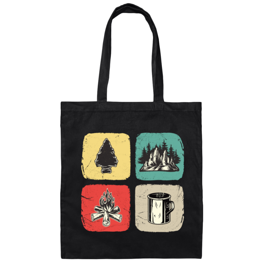 My Target Arrowhead Four Shapes Collecting Vintage Gift Canvas Tote Bag