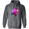 Happy Bear, Galaxy Bear, Love Galaxy Style, Love Bear, Funny Blink Bear Pullover Hoodie