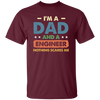 Engineer Gift, Funny Engineering Dad Father Engineer Men Unisex T-Shirt