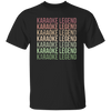 Karaoke Legend, Love To Karaoke, Retro Karaoke Design Unisex T-Shirt