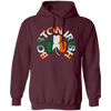 Boston Irish, Shamrock Flag, Patricks Day, Boston Love Gift Pullover Hoodie