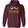 Daddy World's Coolest Dad, Best Of Dad, Father's Day Gift Pullover Hoodie