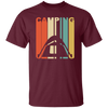 Camping Graphic Vintage, Gift For Camping Lover, Hiking Lover Retro Style Unisex T-Shirt