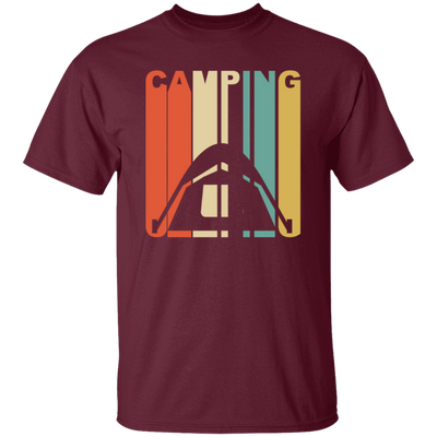 Camping Graphic Vintage, Gift For Camping Lover, Hiking Lover Retro Style Unisex T-Shirt