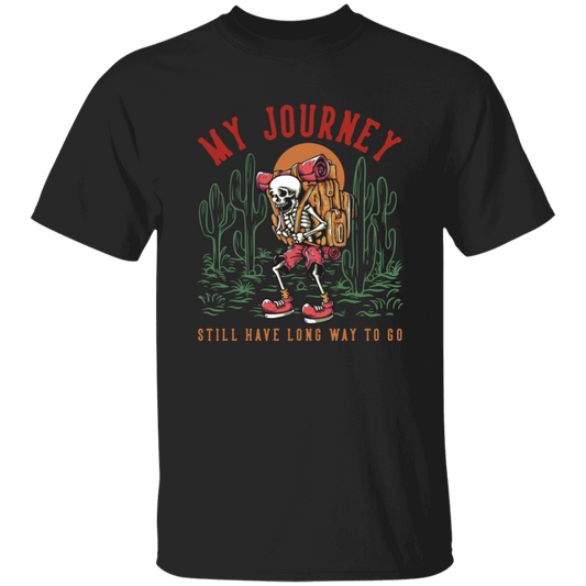 My Journey Still Have Long Way To Go, Skeleton Cowboy Unisex T-Shirt