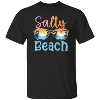 Salty Beach, Summer Vacation, Sunglasses With Sea Unisex T-Shirt