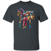 My Horse Breed Is An Arabian Horse, Love Horses, Colorful Horse Love Unisex T-Shirt