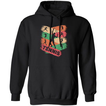 Tennis Vintage Lover, Best Of Sport, Love Tennis Ball Retro Gift Pullover Hoodie