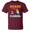 Miami Florida, Miami City, Florida Design, Retro Florida Unisex T-Shirt