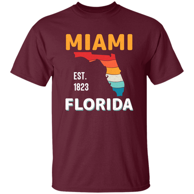 Miami Florida, Miami City, Florida Design, Retro Florida Unisex T-Shirt