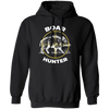 Boar Hunter, Wild Animal Hunter, Boar Lover, Retro Boar Pullover Hoodie