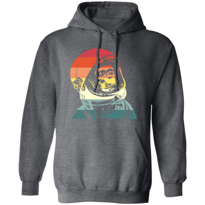 Cool Space Monkey Astronaut, Monkey In The Spaces, Retro Style, Love Monkey Pullover Hoodie