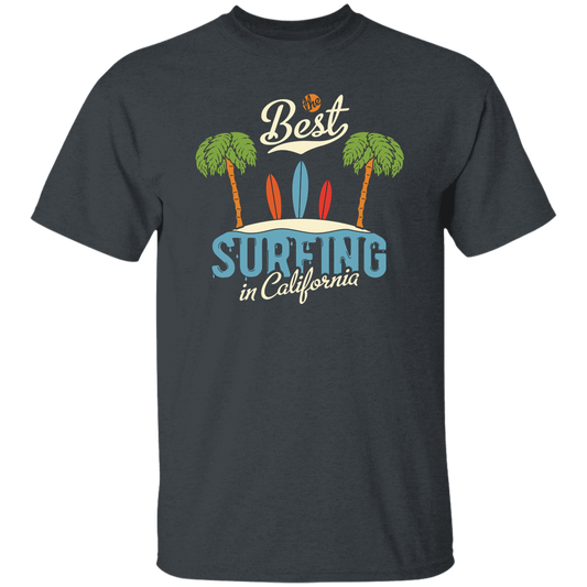 Best Surfing In California, Love Beach, California Vacation Unisex T-Shirt