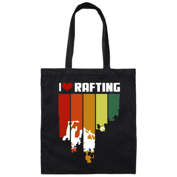 I Love Rafting Hipster Edition, Fantastic Rafting, Rafting Hipster, Best Rafting Gift Canvas Tote Bag