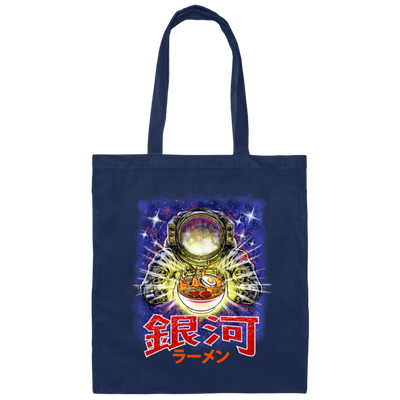 Galaxy Ramen, Outer Space Kanagawa, Love Ramen, Japanese Noodles Canvas Tote Bag