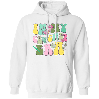 In My Crochet Era, Love Quilting, Crochet Lover Pullover Hoodie