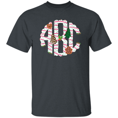 ABC Gingerbread, Alphabet Gingerbread, Xmas Tree Gingerbread, Merry Christmas, Trendy Christmas Unisex T-Shirt