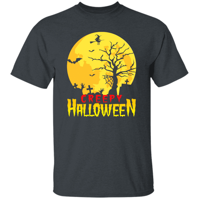 Creepy Gift, Funny Ghost Witch, Funny Halloween, Halloween Gift Unisex T-Shirt