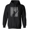 Cat Is Playing With The Binarycode, Kawaii Cat, Love Cat, Love Binarycode Pullover Hoodie