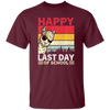 Alpaca Llama Vintage, Happy Last Day Of School Unisex T-Shirt
