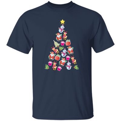 Christmas Tree Made By Xmas Element, Love Christmas Tree, Merry Christmas, Trendy Christmas Unisex T-Shirt