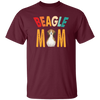 Beagle Mom, Retro Beagle, Beagle Dog Mom, Beagle Dog Unisex T-Shirt