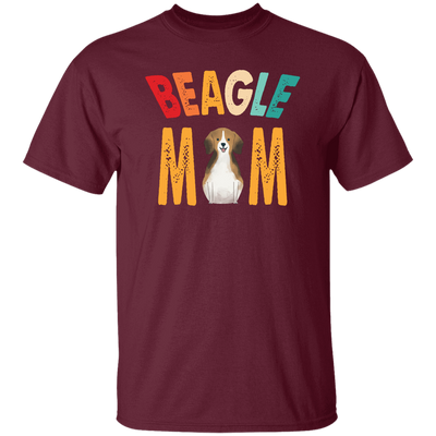 Beagle Mom, Retro Beagle, Beagle Dog Mom, Beagle Dog Unisex T-Shirt