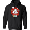 It's Fine, Everythings Fine, Melting Snowman, Plaid Xmas, Merry Christmas, Trendy Christmas Pullover Hoodie