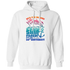 He's The Reason We Are Getting Ship Faced, It's His 50th Birthday Pullover Hoodie