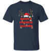 Santa Favorite Teacher, Santa Teacher, Funny Santa, Deer Santa Unisex T-Shirt