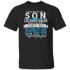 Behind Every Son, Childhood Cancer, Strong Family Unisex T-Shirt