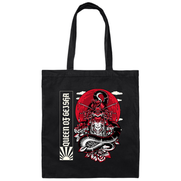 Japan Queen Geisha, Japanese Geisha, Otaku, Katana, Manga, Kimono Gift Canvas Tote Bag