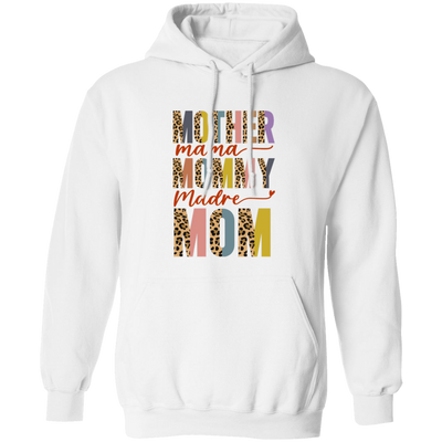 Mother's Day Gifts, Mama Groovy, American Mom, Madre, Mommy Pullover Hoodie