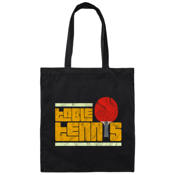 Table Tennis Ball, Table Tennis Player, Table Tennis Club, Table Tennis Lover Gift Canvas Tote Bag