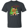 Funny Gingerbread, Dabbing Gingerbread, Funny Christmas, Merry Christmas, Trendy Christmas Unisex T-Shirt