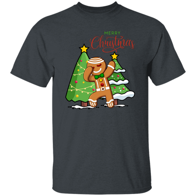 Funny Gingerbread, Dabbing Gingerbread, Funny Christmas, Merry Christmas, Trendy Christmas Unisex T-Shirt