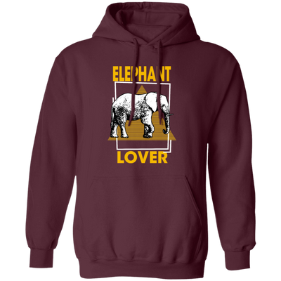 Elephant Lover, Family Elephantidae, Elephant Family, Egypt Pyramid Pullover Hoodie