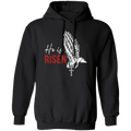 This premium pullover hoodie is perfect for the Jesus lover in your life. Crafted from the highest quality materials, the design features a detailed graphic of the words 