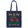 This Is My Christmas Movie Watching, Merry Christmas, Trendy Christmas Canvas Tote Bag