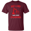 Just A Boy Who Loves Excavator, Best Exccavator Ever Unisex T-Shirt