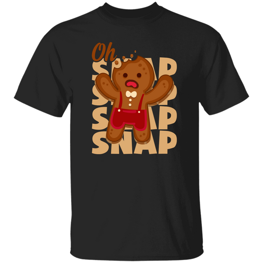 Oh Snap, Break Gingerbread, Funny Gingerbread, Merry Christmas, Trendy Christmas Unisex T-Shirt