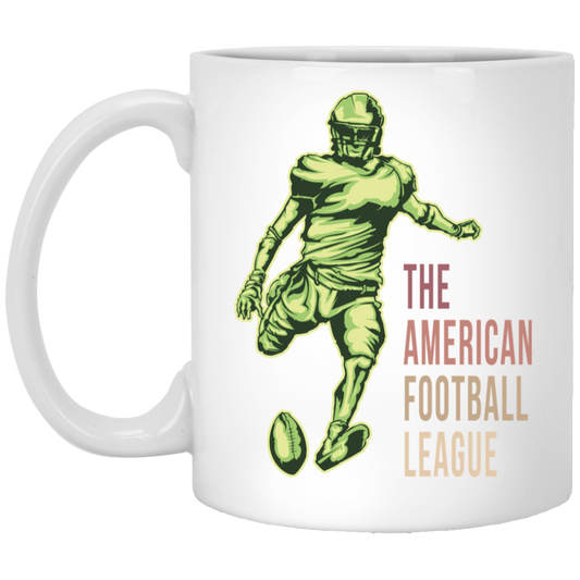 The American Football League, Football League, Get The Champion White Mug
